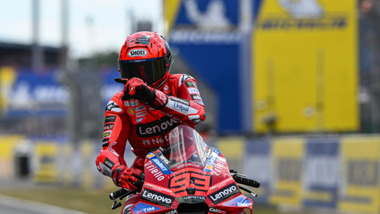 Sprint Race MotoGP di Prancis 2025: Marc Marquez Menang, Quartararo Tertinggal
