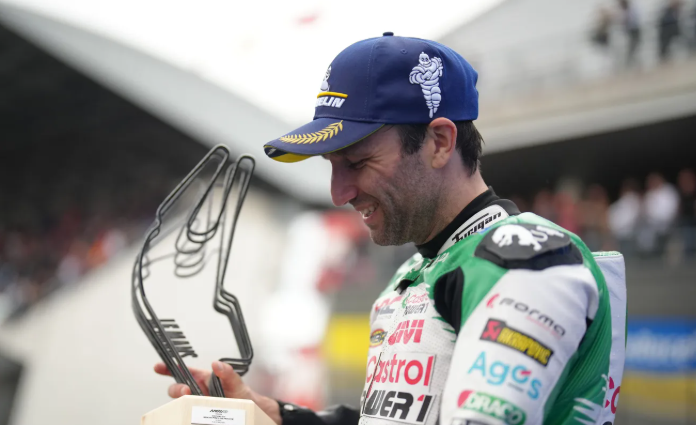 Johann Zarco di MotoGP Prancis 2025: Hampir Terjatuh dan Akhirnya Menang